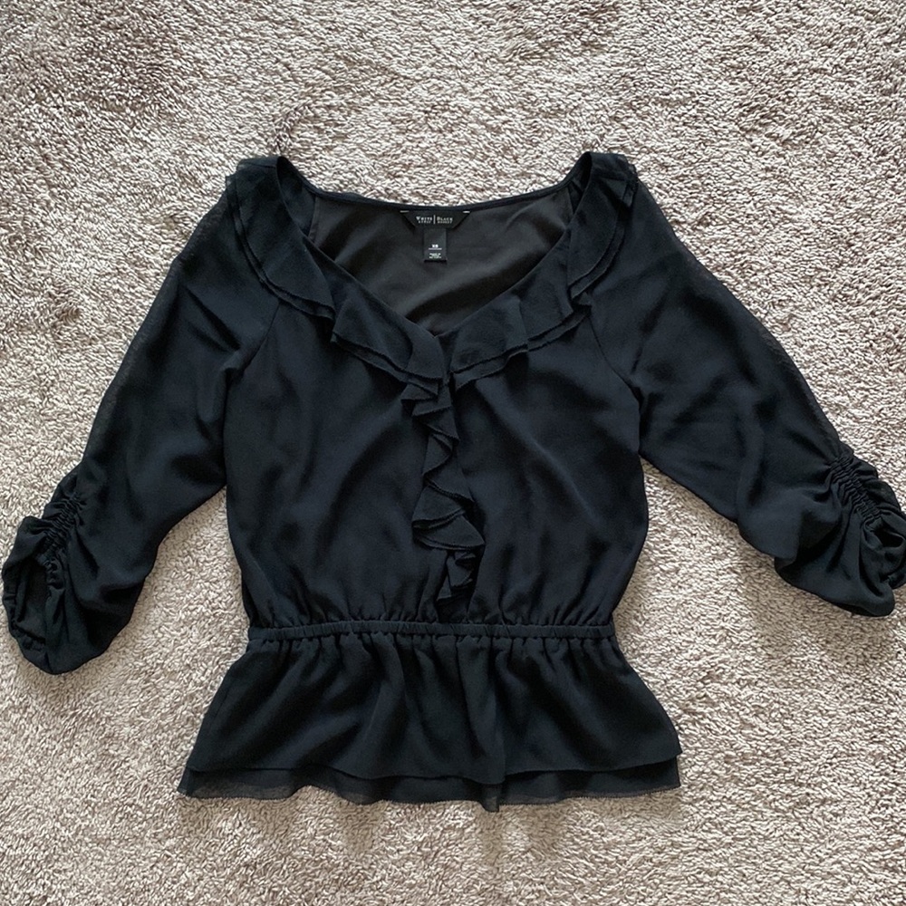 WHBM Sheer Blouse